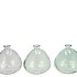 GRACE LIGHT GREEN MIX VASE ASS 18X18CM