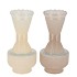 LYNN SAND MIX VASE ASS 11X22CM