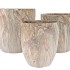 MONTY SAND POT S/3 31X31/26X27/21X23CM