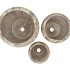 MONTY SAND POT FLOWER S/3 42X35/32/32/23X29CM