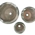 MONTY GREEN POT FLOWER S/3 42X35/32/32/23X29CM NM