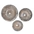 MONTY GREY BOWL S/3 43X18/33X17/27X15CM