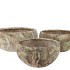 MONTY SAND BOWL S/3 43X18/33X17/27X15CM