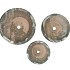 MONTY GREEN BOWL S/3 43X18/33X17/27X15CM