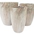 MONTY SAND POT FLOWER LONG S/3 37X46/31X43/24X40CM