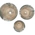 MONTY GREEN POT FLOWER LONG S/3 37X46/31X43/24X40CM NM