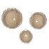 MONTY GREEN POT CILINDER S/3 20X19/18X16/14X13CM