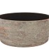 ROMY BROWN BOWL ROUND 35X15CM