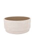 ROMY ECRU BOWL ROUND 24X13CM NM