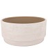 ROMY ECRU BOWL ROUND 28X14CM