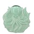SHELLA GREEN VASE OCTOPUS 23X9X23CM