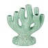 SHELLA GREEN VASE CORAL 18X10X19CM