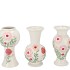 LINDE WHITE VASE ASS 9X9X17CM