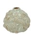 SHELLA LIGHT GREEN VASE SEA 12X12X10CM