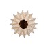 JUNA SAND VASE STRUCTURE 19X19X17CM