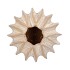 JUNA SAND VASE STRUCTURE 30X30X25CM
