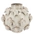 PEARL SEA WHITE VASE TURTLE 32X32X30CM NM