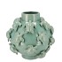PEARL SEA GREEN VASE TURTLE 29X29X27CM NM