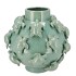 PEARL SEA GREEN VASE TURTLE 32X32X30CM NM