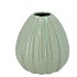 PEARL GREEN VASE 18X18X18CM NM