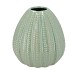 PEARL GREEN VASE 23X23X24CM NM