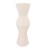 LISBOA WHITE VASE VIVO 21X21X61CM NM