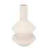 LISBOA WHITE VASE TUBE 21X21X36CM NM
