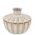 SIFAN WHITE VASE LONG ROUND 18X18X15CM NM