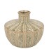 SIFAN GREEN VASE LONG ROUND 18X18X15CM NM