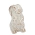 SIFAN WHITE VASE BUNNY 14X12X21CM NM