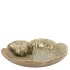 SIFAN GREEN PLATE BIRD 20X20X6CM