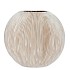 SIFAN WHITE VASE OVAL 32X13X31CM