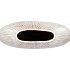 SIFAN WHITE VASE OVAL 32X13X31CM