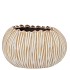 ELLA WHITE POT OVAL ASS 16X12X10CM