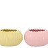 ELLA PINK YELLOW POT OVAL ASS 19X14X11CM