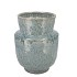 IRON STONE BLUE VASE 21X21X27CM NM