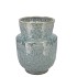 IRON STONE BLUE VASE 18X18X22CM NM