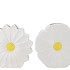 BLOOM WHITE VASE DAISY ASS 40X11X40CM NM