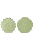 BLOOM GREEN VASE DAISY ASS 18X6X18CM