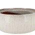IRON STONE WHITE BOWL ROUND 36X36X15CM