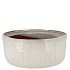 IRON STONE WHITE BOWL ROUND 26X26X12CM