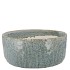 IRON STONE BLUE BOWL ROUND 26X26X12CM