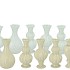 LOIS GREEN NATURAL VASE PRETTY ASS 11X11X22CM