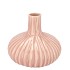 GIA OLD PINK STRIPE VASE NECK 16X16X13CM NM