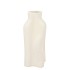 JUNIA WHITE WAVE VASE 13X13X28CM NM