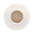 JUNIA WHITE ORGANIC VASE 24X24X20CM NM
