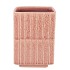 MIRRE OLD PINK CUBE POT 15X15X20CM NM