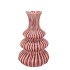 MIRRE OLD PINK BUBBLES VASE 18X18X25CM NM