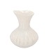 MIRRE WHITE VASE 14X14X18CM NM