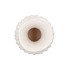 MIRRE WHITE VASE 14X14X18CM NM